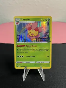 Cherrim SWSH088 Pokemon Sword & Shield Promo Card Stamped Holo - MINT - Image 1