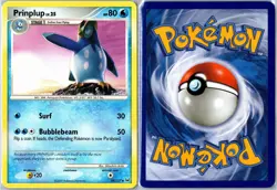 Pokemon Card - Prinplup 59/127 Platinum Uncommon Moderately Played - Image 3