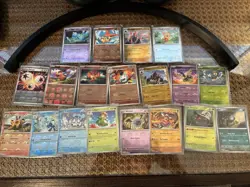 19x Pokemon Black Bolt White Flare English Poke Ball Card Lot - Near Mint - Image 3