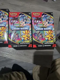 Pokemon TCG Chaos Rising Trading Card Booster Bundle Box Lot of 4 Sealed NEW - Image 1