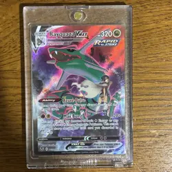 Pokemon Rayquaza VMAX Full Art Ultra Rare Card Silver Tempest TG20/TG30 MINTY - Image 5