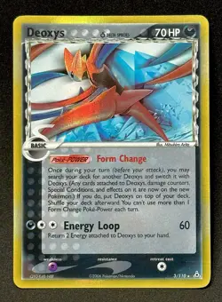 Deoxys 3/110 Holo Rare Holon Phantoms Pokemon Card - Image 1