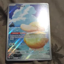 Pokemon TCG Psyduck 226/217 Stellar Crown Illustration Rare Holo Full Art - Image 1