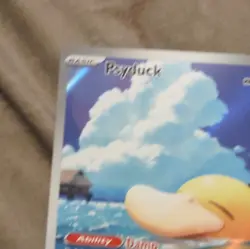 Pokemon TCG Psyduck 226/217 Stellar Crown Illustration Rare Holo Full Art - Image 4