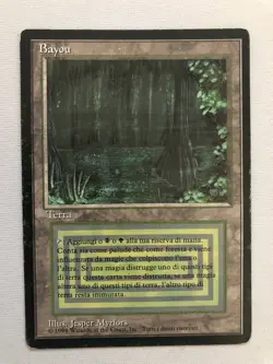 Bayou - Foreign Black Border - Italian -Magic The Gathering- MTG - PL Condition - Image 1