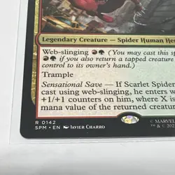 Scarlet Spider, Ben Reilly - Marvel's Spider-Man - Rare - NM MTG - Image 3