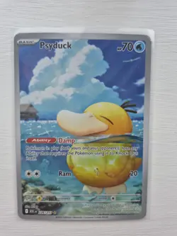 MINT Pokemon TCG Psyduck Illustration Rare Ascended Heroes Pack Fresh 226/217 - Image 1