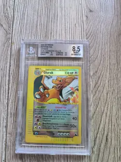 GLURAK POKEMON #146 CHARIZARD REV HOLO 2003 SKYRIDGE NM-Mint DEUTSCH BECKETT 8.5 - Image 1