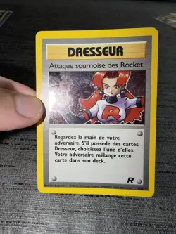 Carte Pokemon Attaque Sournoises Des Rocket 16/82 Holo Team Rocket Wizards Occas - Image 3