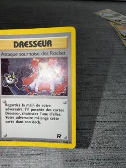 Carte Pokemon Attaque Sournoises Des Rocket 16/82 Holo Team Rocket Wizards Occas - Image 5
