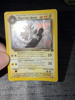 Carte Pokemon Magneton Obscur 11/82 Holo Team Rocket Wizards Francais OCCASION - Image 3