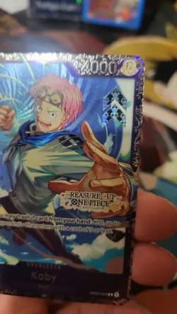 ONE PIECE KOBY 2024 TREASURE CUP-TOP 64 PROMOS #098 Lp - Image 2