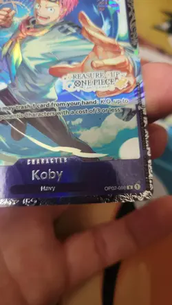 ONE PIECE KOBY 2024 TREASURE CUP-TOP 64 PROMOS #098 Lp - Image 4