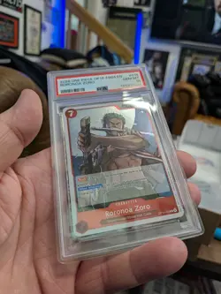 2026 One Piece Op14-eb04 En #015 Roronoa Zoro 🚨PSA 10 - Image 1