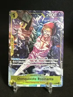 Donquixote Rosinante OP12-108 One Piece Illustration Box 6 Promo Alt Art - Image 1