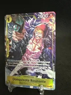 Donquixote Rosinante OP12-108 One Piece Illustration Box 6 Promo Alt Art - Image 2