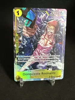 Donquixote Rosinante OP12-108 One Piece Illustration Box 6 Promo Alt Art - Image 3