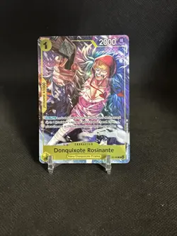 Donquixote Rosinante OP12-108 One Piece Illustration Box 6 Promo Alt Art - Image 5