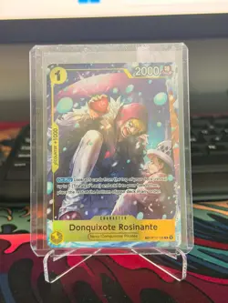 Donquixote Rosinante OP12-108 TR The Azure's Sea's Seven NM Treasure Rare OP TCG - Image 1