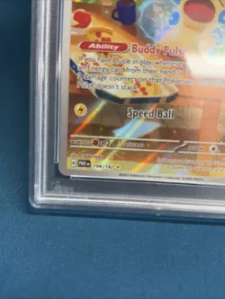 PSA 10 Minun 194/182 Paradox Rift IR Pokemon Illustration Rare Gem Mint 2023 - Image 5