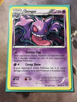Pokemon Gengar Holo Rare TCG Card XY Breakthrough 60/162 MP - Image 1