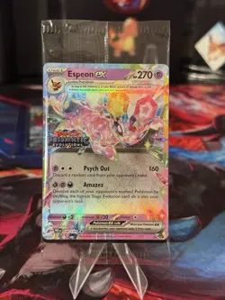 Espeon ex - (Prismatic Evolutions Stamp) 034/131 Miscellaneous Cards & Products - Image 1
