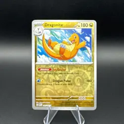 Pokemon Card Dragonite 149/165 Scarlet & Violet 151 Reverse Holo Rare NM - Image 1