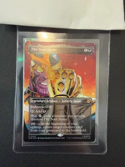 The Soul Stone (Borderless) -Foil Near Mint MTG Marvel's Spider-Man - Image 1