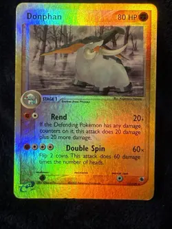 Donphan Reverse Holo Pokemon Ruby and Sapphire Rare Card #17/109 - Image 1