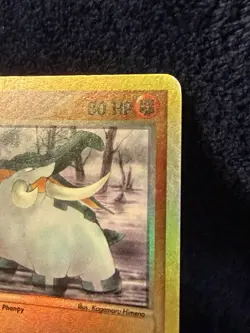 Donphan Reverse Holo Pokemon Ruby and Sapphire Rare Card #17/109 - Image 3