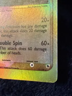 Donphan Reverse Holo Pokemon Ruby and Sapphire Rare Card #17/109 - Image 4