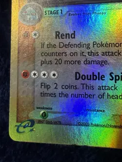 Donphan Reverse Holo Pokemon Ruby and Sapphire Rare Card #17/109 - Image 5