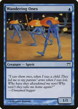 Champions of Kamigawa Wandering Ones MTG Magic the Gathering NM - Image 1