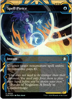 Spell Pierce 23 Secrets of Strixhaven: Mystical Archive Foil NM - Image 1