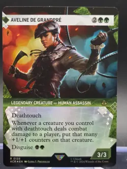 Aveline De Grandpre #135 Assassin's Creed Showcase Foil Rare - Image 1