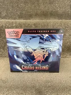 Pokemon TCG Chaos Rising Elite Trainer Box ETB Sealed And Brand New - Image 1