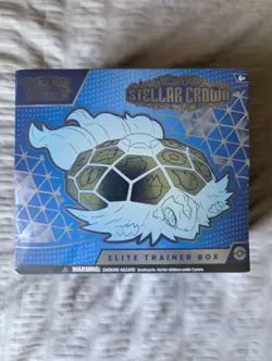 Pokemon Stellar Crown Elite Trainer Box ETB NEW SEALED - Image 1