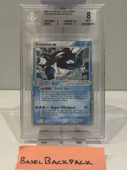 Pokemon TCG - Blastoise ex (104/112) - EX Firered & Leafgreen - Beckett (BGS) 8 - Image 1