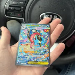Pokemon TCG Chaos Rising Mega Greninja ex SIR 116/086 Mint - Image 1