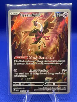 Pokemon TCG Fezandipiti 073/064 Shrouded Fable Illustration Rare, Full Art - Image 1