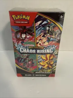 Pokemon TCG ME04 Chaos Rising Booster Bundle Sealed New - Image 1