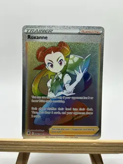 Roxanne 206/189 Rainbow Rare Astral Radiance Pokemon NM/M - Image 1