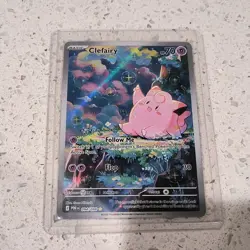 Pokemon TCG Clefairy ex 094/088 Perfect Order Holo SIR 70 HP - Image 1