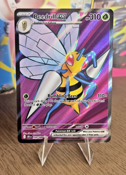 Beedrill ex 098/086 Ultra Rare Full Art Pokemon TCG Chaos Rising CRI English NM - Image 1