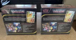 x2 Pokemon Center Exclusive Chaos Rising ETBs Elite Trainer Boxes Set Of Two - Image 3