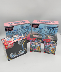 Sealed Chaos Rising Pokemon Center Bundle 1x Booster Box, 2x Bundles, 2x PC ETB - Image 1