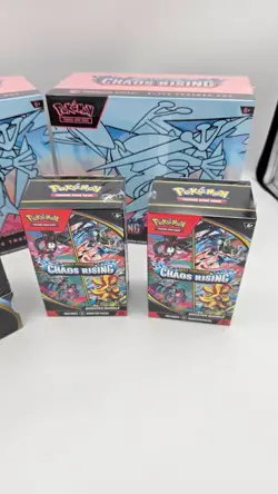Sealed Chaos Rising Pokemon Center Bundle 1x Booster Box, 2x Bundles, 2x PC ETB - Image 3