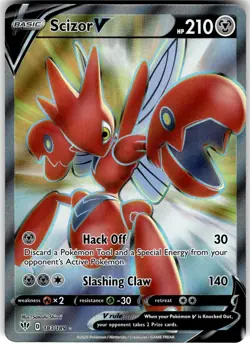Scizor V 183/189 - Darkness Ablaze NM - Image 1