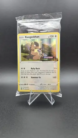Pokemon Darkness Ablaze Stamp Kangaskhan Holo Black Star Promo Sealed NM - Image 1