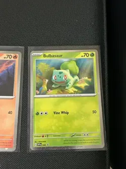 Pokemon 151 Black Star Promos- Cosmic Holo - Bulbasaur, Squirtle, Charmander NM - Image 4